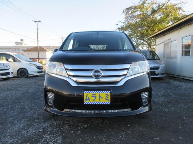 セレナ ハイウェイスター 車検2年付き 天井モニター メモリナビ Bluetooth フルセグTV バックカメラ ETC 両側電動スライドドア クルーズコントロール 純正16インチアルミホイール(6枚目)