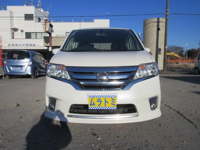 セレナ ハイウェイスター　Ｓ－ハイブリッド　車検２年付き　ＴＥＩＮ車高調　ＨＫＳマフラー　天井モニター　ＳＤナビ　ＢｌｕｅｔｏｏｔｈフルセグＴＶ　バックカメラ　ＥＴＣ　左電動スライドドア　１６インチアルミホイール　クルーズコントロール（7枚目）