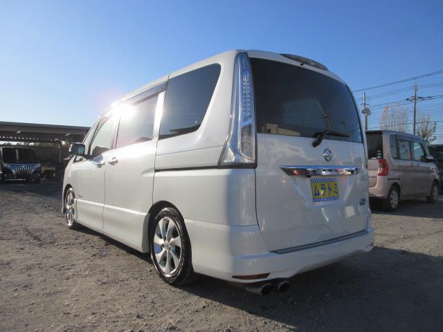 セレナ ハイウェイスター　Ｓ－ハイブリッド　車検２年付き　ＴＥＩＮ車高調　ＨＫＳマフラー　天井モニター　ＳＤナビ　ＢｌｕｅｔｏｏｔｈフルセグＴＶ　バックカメラ　ＥＴＣ　左電動スライドドア　１６インチアルミホイール　クルーズコントロール（17枚目）