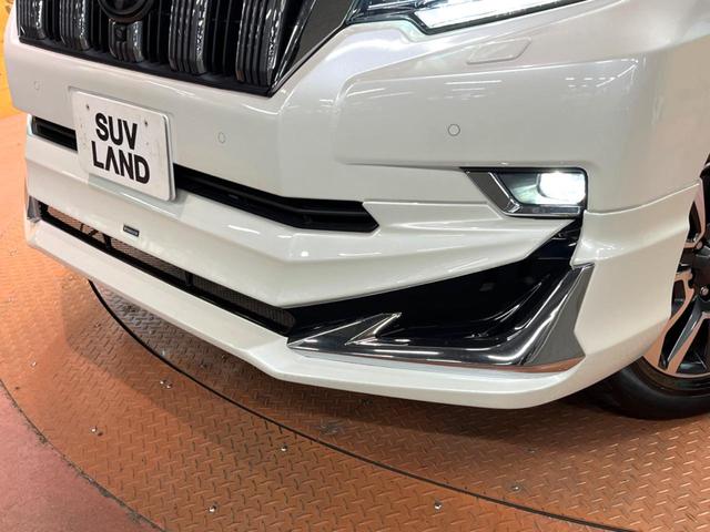 ランドクルーザープラド ＴＸ　Ｌパッケージ　禁煙　７人　モデリスタエアロ　サンルーフ　純正９型ナビ　全周囲カメラ　レーダークルーズ　ブラインドスポットモニター　ＬＥＤヘッド　黒革　シートベンチレーション　純正１９アルミ　ＥＴＣ　ルーフレール（3枚目）