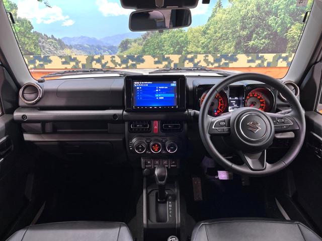 ジムニーノマド ＦＣ　禁煙車　純正８型ナビ　バックカメラ　セーフティサポート　レーダークルーズ　シートヒーター　ＬＥＤヘッド　ダウンヒルアシスト　コーナーセンサー　横滑防止装置　アイドリングストップ　純正１５アルミ　ＥＴＣ（2枚目）