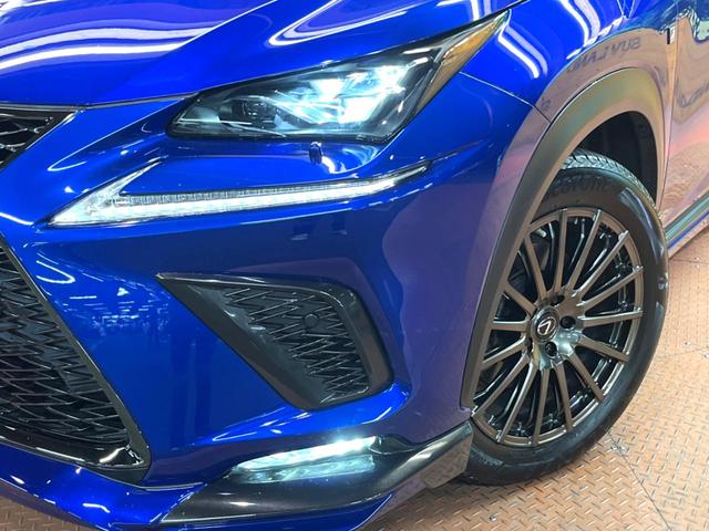 NX NX300h Fスポーツ 4WD 禁煙 パノラマルーフ TRDエアロ 10型ナビ 全周囲カメラ レーダークルーズ ブラインドスポットモニター 電動リアゲート 黒革 シートベンチレーション 三眼LEDヘッド 純19アルミ ETC(15枚目)