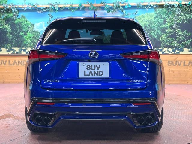 NX NX300h Fスポーツ 4WD 禁煙 パノラマルーフ TRDエアロ 10型ナビ 全周囲カメラ レーダークルーズ ブラインドスポットモニター 電動リアゲート 黒革 シートベンチレーション 三眼LEDヘッド 純19アルミ ETC(18枚目)