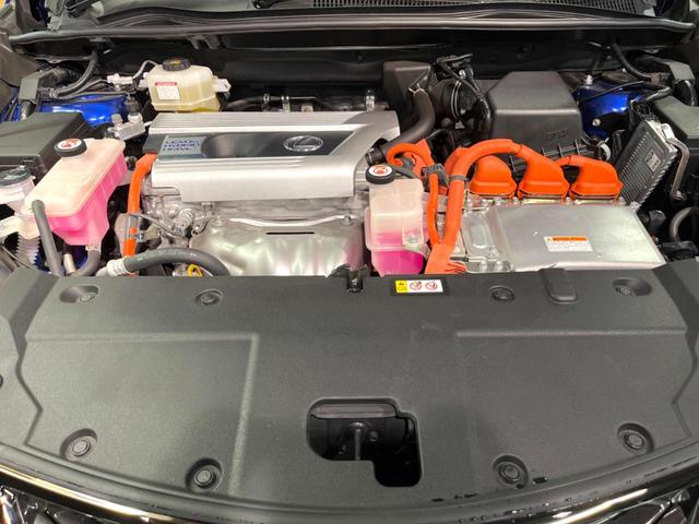 NX NX300h Fスポーツ 4WD 禁煙 パノラマルーフ TRDエアロ 10型ナビ 全周囲カメラ レーダークルーズ ブラインドスポットモニター 電動リアゲート 黒革 シートベンチレーション 三眼LEDヘッド 純19アルミ ETC(19枚目)