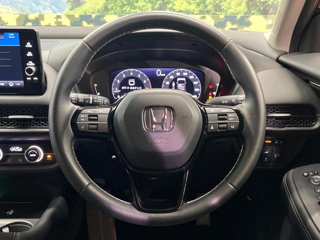 ZR-V X 禁煙 純正9型ナビ 全周囲カメラ ホンダセンシング ブラインドスポットモニター レーダークルーズ 電動リアゲート ハーフレザー LEDヘッド オートライト クリアランスソナー 純正18アルミ ETC(52枚目)