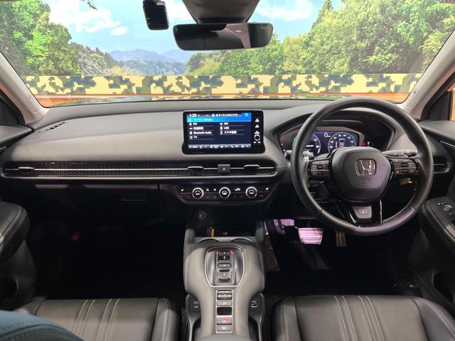 ZR-V e:HEV Z 禁煙 純正9型ナビ 全周囲カメラ ブラインドスポットモニター レーダークルーズ 電動リアゲート 黒革 メモリーシート シートヒーター LEDヘッド クリアランスソナー 純正18アルミ ETC(2枚目)