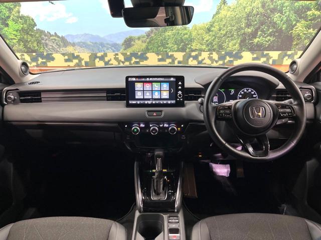 ヴェゼル e:HEV Z 純正SDナビ 全周囲カメラ レーダークルーズ 禁煙車 電動リアゲート ハーフレザーシート ドラレコ コーナーセンサー スマートキー LEDヘッド ETC2.0 車線逸脱警報 オートライト(2枚目)