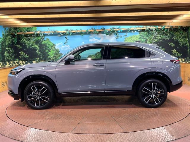 ヴェゼル e:HEV Z 純正SDナビ 全周囲カメラ レーダークルーズ 禁煙車 電動リアゲート ハーフレザーシート ドラレコ コーナーセンサー スマートキー LEDヘッド ETC2.0 車線逸脱警報 オートライト(60枚目)