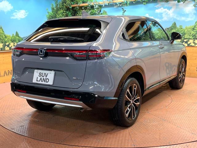 ヴェゼル e:HEV Z 純正SDナビ 全周囲カメラ レーダークルーズ 禁煙車 電動リアゲート ハーフレザーシート ドラレコ コーナーセンサー スマートキー LEDヘッド ETC2.0 車線逸脱警報 オートライト(62枚目)