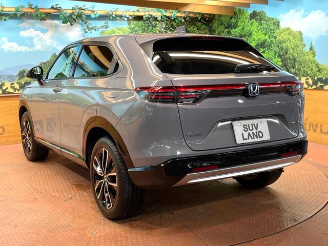 ヴェゼル e:HEV Z 純正SDナビ 全周囲カメラ レーダークルーズ 禁煙車 電動リアゲート ハーフレザーシート ドラレコ コーナーセンサー スマートキー LEDヘッド ETC2.0 車線逸脱警報 オートライト(63枚目)