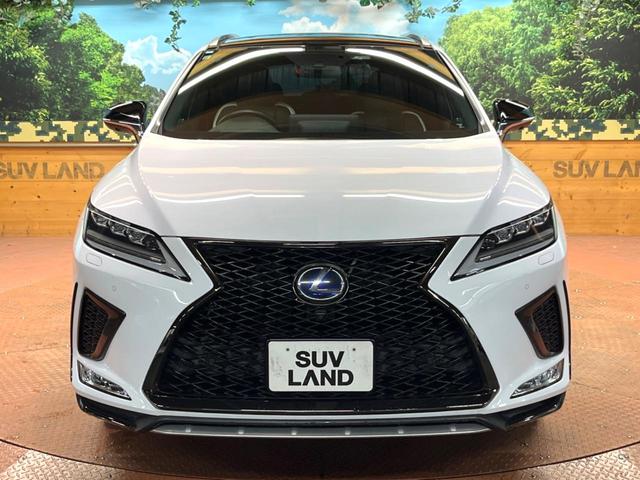 RX RX450h Fスポーツ 4WD 禁煙 パノラマルーフ 純正12型ナビ 全周囲カメラ ブラインドスポットモニター レーダークルーズ クリアランスソナー 電動リアゲート 三眼LEDヘッド 黒革 シートベンチレーション ETC(17枚目)