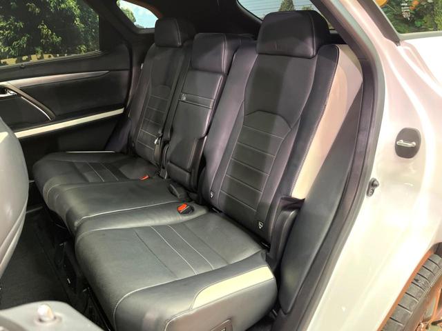RX RX450h Fスポーツ 4WD 禁煙 パノラマルーフ 純正12型ナビ 全周囲カメラ ブラインドスポットモニター レーダークルーズ クリアランスソナー 電動リアゲート 三眼LEDヘッド 黒革 シートベンチレーション ETC(26枚目)