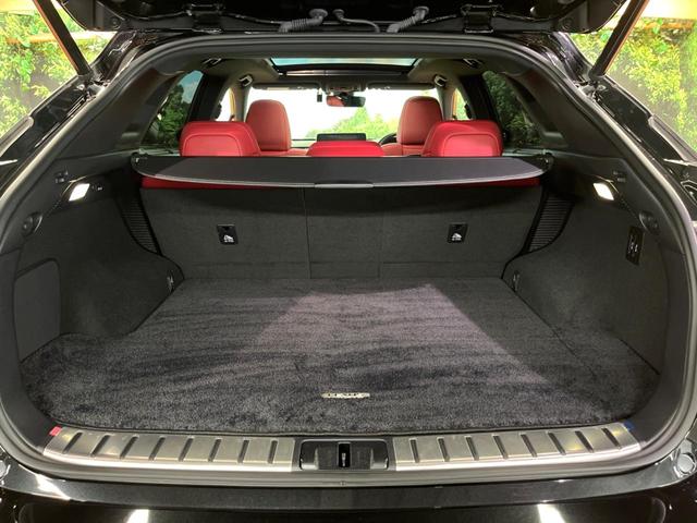 RX RX450h Fスポーツ 禁煙 パノラマルーフ TRDエアロ 純正12型ナビ 全周囲カメラ レーダークルーズ ブラインドスポットモニター オートハイビーム 赤革 シートベンチレーション 電動リアゲート 3眼LEDヘッド ETC(14枚目)