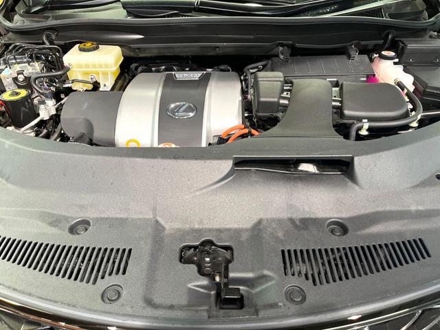 RX RX450h Fスポーツ 禁煙 パノラマルーフ TRDエアロ 純正12型ナビ 全周囲カメラ レーダークルーズ ブラインドスポットモニター オートハイビーム 赤革 シートベンチレーション 電動リアゲート 3眼LEDヘッド ETC(19枚目)