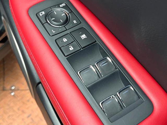 RX RX450h Fスポーツ 禁煙 パノラマルーフ TRDエアロ 純正12型ナビ 全周囲カメラ レーダークルーズ ブラインドスポットモニター オートハイビーム 赤革 シートベンチレーション 電動リアゲート 3眼LEDヘッド ETC(28枚目)