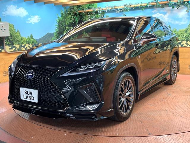 RX RX450h Fスポーツ 禁煙 パノラマルーフ TRDエアロ 純正12型ナビ 全周囲カメラ レーダークルーズ ブラインドスポットモニター オートハイビーム 赤革 シートベンチレーション 電動リアゲート 3眼LEDヘッド ETC(59枚目)