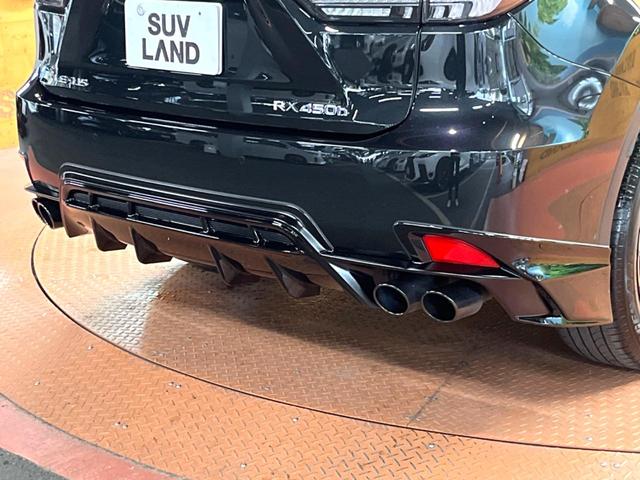 RX RX450h Fスポーツ 禁煙 パノラマルーフ TRDエアロ 純正12型ナビ 全周囲カメラ レーダークルーズ ブラインドスポットモニター オートハイビーム 赤革 シートベンチレーション 電動リアゲート 3眼LEDヘッド ETC(61枚目)