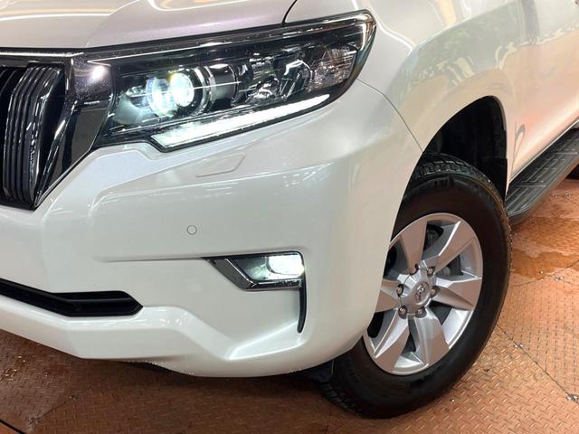 ランドクルーザープラド TX 禁煙車 9型ナビ 全周囲カメラ レーダークルーズ オートハイビーム 衝突軽減装置 レーンキープ デジタルインナーミラー LEDヘッド&フォグ 横滑り防止装置 Bluetooth ETC(13枚目)