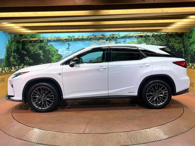 RX RX450h Fスポーツ 4WD 禁煙 サンルーフ マークレビンソン 純正12型ナビ 全周囲カメラ ブラインドスポットモニター レーダークルーズ 三眼LEDヘッド 黒革 シートベンチレーション 電動リアゲート 純正20アルミ(63枚目)