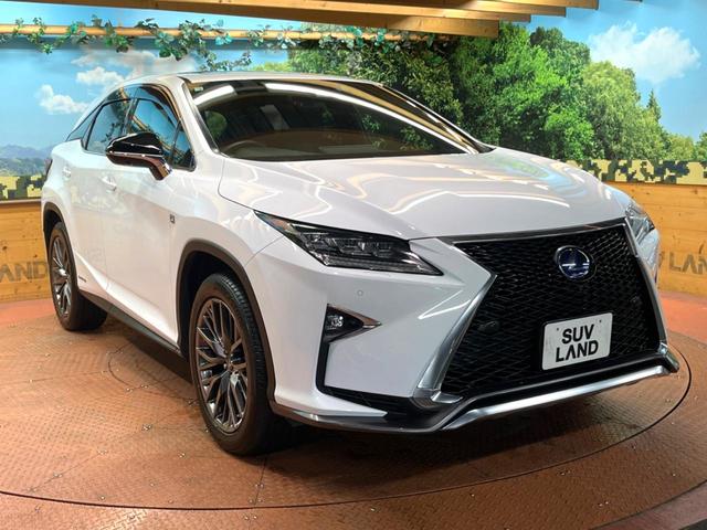 RX RX450h Fスポーツ 4WD 禁煙 サンルーフ マークレビンソン 純正12型ナビ 全周囲カメラ ブラインドスポットモニター レーダークルーズ 三眼LEDヘッド 黒革 シートベンチレーション 電動リアゲート 純正20アルミ(65枚目)