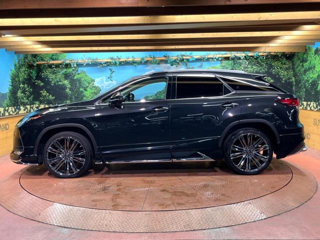 ＲＸ ＲＸ４５０ｈ　バージョンＬ　４ＷＤ　禁煙　パノラマルーフ　モデリスタエアロ　マークレビンソン　後席モニター　純正１２型ナビ　全周囲カメラ　レーダークルーズ　電動リアゲート　ブラインドスポットモニター　三眼ＬＥＤヘッド　ベージュ革（61枚目）