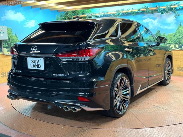 ＲＸ ＲＸ４５０ｈ　バージョンＬ　４ＷＤ　禁煙　パノラマルーフ　モデリスタエアロ　マークレビンソン　後席モニター　純正１２型ナビ　全周囲カメラ　レーダークルーズ　電動リアゲート　ブラインドスポットモニター　三眼ＬＥＤヘッド　ベージュ革（66枚目）