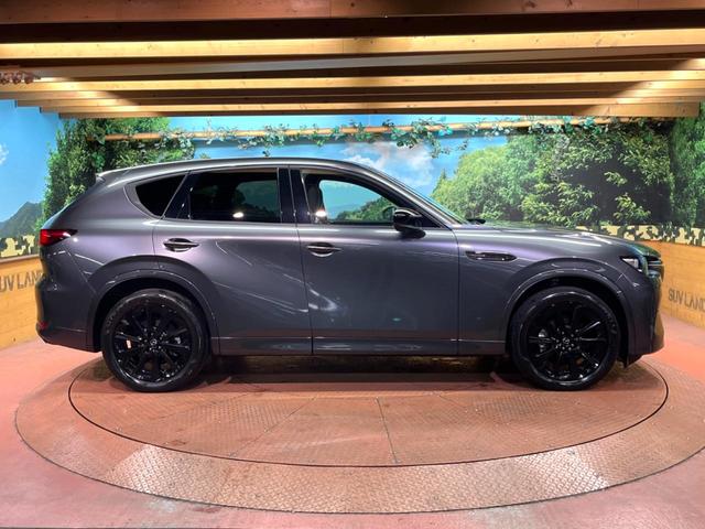 CX-60 XD-ハイブリッド エクスクルーシブスポーツ 4WD 禁煙 サンルーフ BOSEサウンド 純正12型ナビ 全周囲カメラ ブラインドスポットモニター レーダークルーズ 黒革 メモリーシート シートベンチレーション LEDヘッド ETC 純20アルミ(65枚目)