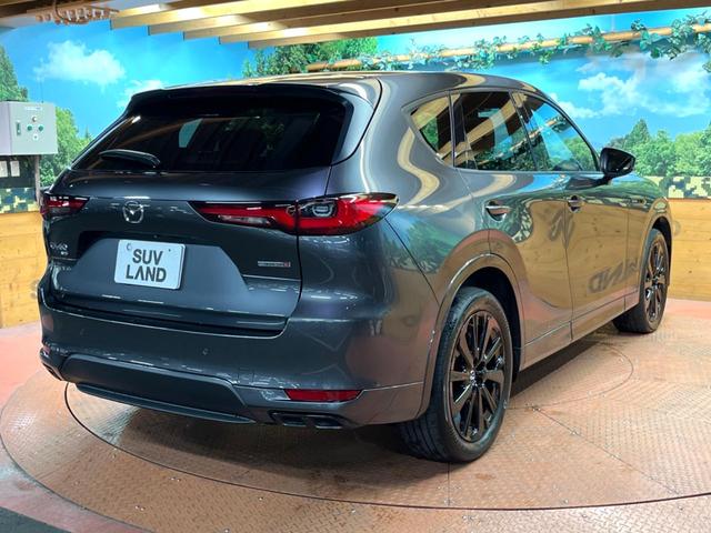 CX-60 XD-ハイブリッド エクスクルーシブスポーツ 4WD 禁煙 サンルーフ BOSEサウンド 純正12型ナビ 全周囲カメラ ブラインドスポットモニター レーダークルーズ 黒革 メモリーシート シートベンチレーション LEDヘッド ETC 純20アルミ(66枚目)