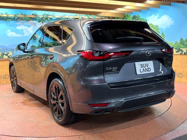 CX-60 XD-ハイブリッド エクスクルーシブスポーツ 4WD 禁煙 サンルーフ BOSEサウンド 純正12型ナビ 全周囲カメラ ブラインドスポットモニター レーダークルーズ 黒革 メモリーシート シートベンチレーション LEDヘッド ETC 純20アルミ(67枚目)