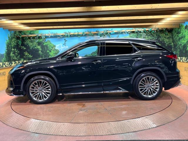 ＲＸ ＲＸ４５０ｈ　バージョンＬ　禁煙　モデリスタエアロ　パノラマルーフ　純正１２型ナビ　全周囲カメラ　レーダークルーズ　電動リアゲート　三眼ＬＥＤヘッド　オートハイビーム　茶革　シートベンチレーション　純正２０アルミ　ＥＴＣ（60枚目）