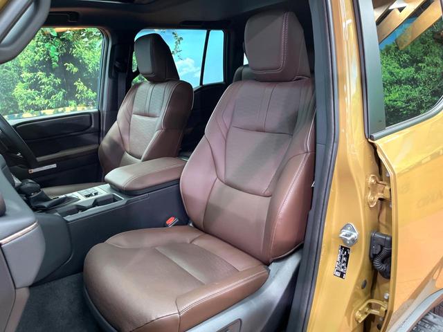 ランドクルーザー250 ZXファーストエディション 禁煙 サンルーフ JBLサウンド 丸目LEDヘッド 純正12型ナビ 全周囲カメラ デジタルミラー ブラインドスポットモニター 茶革 メモリーシート シートベンチレーション デフロック 純正18アルミ(26枚目)