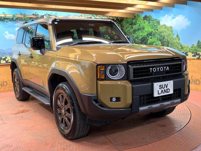 ランドクルーザー250 ZXファーストエディション 禁煙 サンルーフ JBLサウンド 丸目LEDヘッド 純正12型ナビ 全周囲カメラ デジタルミラー ブラインドスポットモニター 茶革 メモリーシート シートベンチレーション デフロック 純正18アルミ(65枚目)