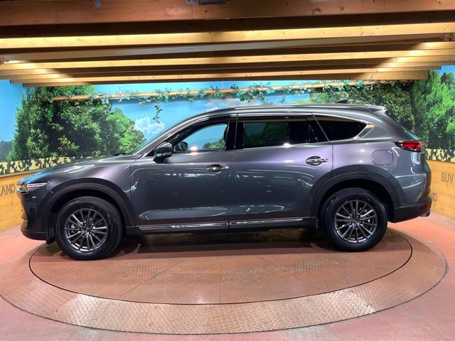 ＣＸ－８ ２５Ｓ　スマートエディション　７人乗り　純正ＳＤナビ　全周囲カメラ　衝突軽減装置　レーダークルーズ　禁煙車　ドラレコ　コーナーセンサー　ブラインドスポットモニター　車線逸脱警報（18枚目）