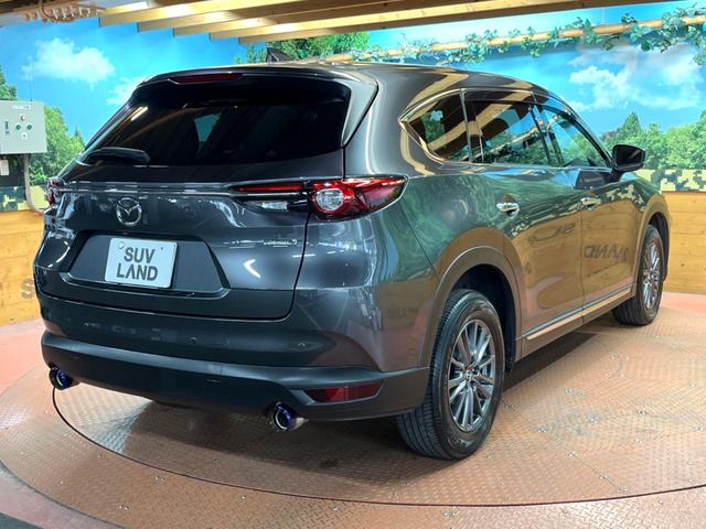 ＣＸ－８ ２５Ｓ　スマートエディション　７人乗り　純正ＳＤナビ　全周囲カメラ　衝突軽減装置　レーダークルーズ　禁煙車　ドラレコ　コーナーセンサー　ブラインドスポットモニター　車線逸脱警報（56枚目）