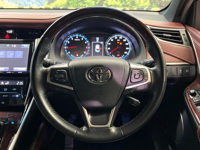 ハリアー プレミアム 純正9型ナビ バックカメラ クルコン 電動リアゲート シーケンシャルLEDヘッド オートハイビーム ハーフレザーシート パワーシート 純正18アルミ ETC アイドリングストップ 横滑り防止装置(34枚目)