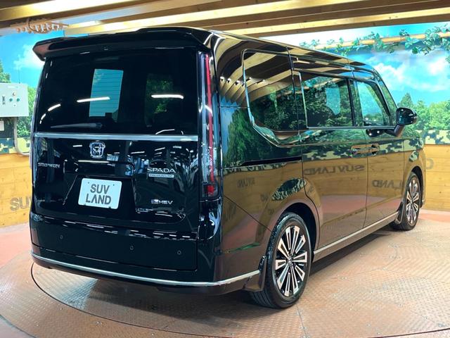 ステップワゴン e:HEVスパーダ プレミアムライン 禁煙 純正11型ナビ 全周囲カメラ フリップダウン ブラインドスポットモニター レーダークルーズ 両側電動ドア 電動リアゲート ハーフレザーシート シートヒーター LEDヘッド 純正17アルミ ETC(59枚目)