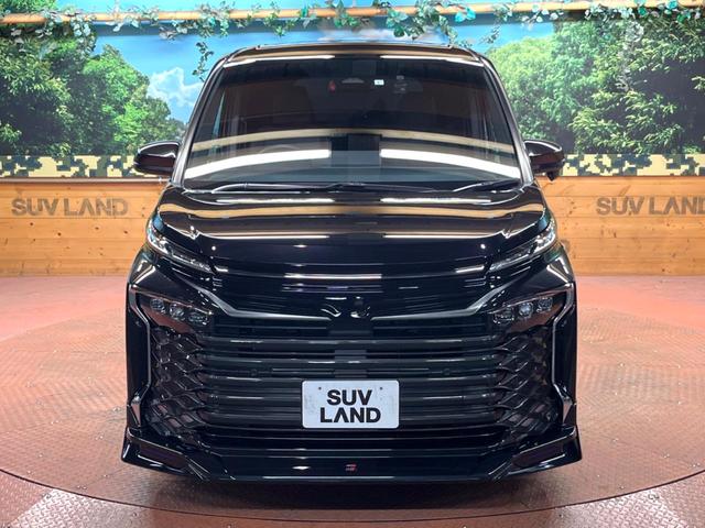 ヴォクシー ハイブリッドS-Z 禁煙 GRエアロ フリップダウン 純正10型ナビ バックカメラ レーダークルーズ 両側電動ドア 三眼LEDヘッド オートハイビーム ハーフレザーシート シートヒーター 純正17アルミ ETC(17枚目)