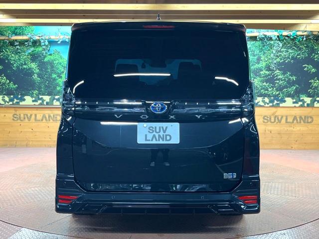 ヴォクシー ハイブリッドS-Z 禁煙 GRエアロ フリップダウン 純正10型ナビ バックカメラ レーダークルーズ 両側電動ドア 三眼LEDヘッド オートハイビーム ハーフレザーシート シートヒーター 純正17アルミ ETC(18枚目)