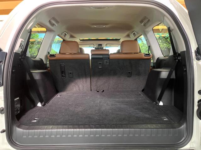 ランドクルーザープラド TX Lパッケージ 70thアニバーサリーリミテッド 禁煙 7人 純正9型ナビ バックカメラ レーダークルーズ 茶革 パワーシート シートベンチレーション LEDヘッド オートハイビーム クリアランスソナー ETC 純正18インチアルミ ルーフレール(63枚目)