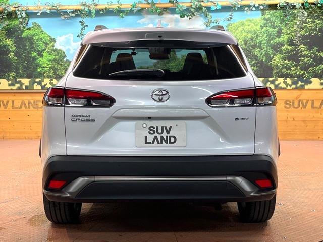 カローラクロス ハイブリッド Z 禁煙 ガラスルーフ 10型ナビ 全周囲カメラ レーダークルーズ ブラインドスポットモニター 電動リアゲート シートヒーター ハーフレザー LEDヘッド オートハイビーム 純正18インチアルミ ETC(18枚目)