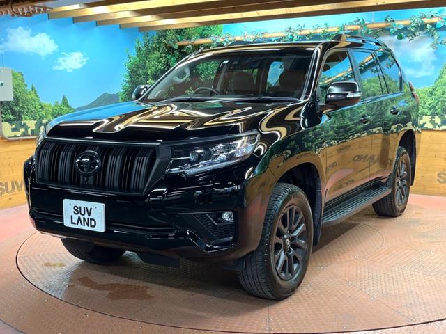 ランドクルーザープラド TX Lパッケージ マットブラックエディション 禁煙車 サンルーフ 純正ナビ 全周囲カメラ レーダークルーズ パワーシート ブラインドスポットモニター オートマチックハイビーム シートベンチレーション 黒革シート LEDヘッド 純正18インチアルミ(57枚目)