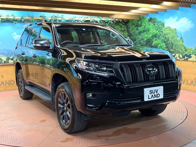 ランドクルーザープラド TX Lパッケージ マットブラックエディション 禁煙車 サンルーフ 純正ナビ 全周囲カメラ レーダークルーズ パワーシート ブラインドスポットモニター オートマチックハイビーム シートベンチレーション 黒革シート LEDヘッド 純正18インチアルミ(58枚目)