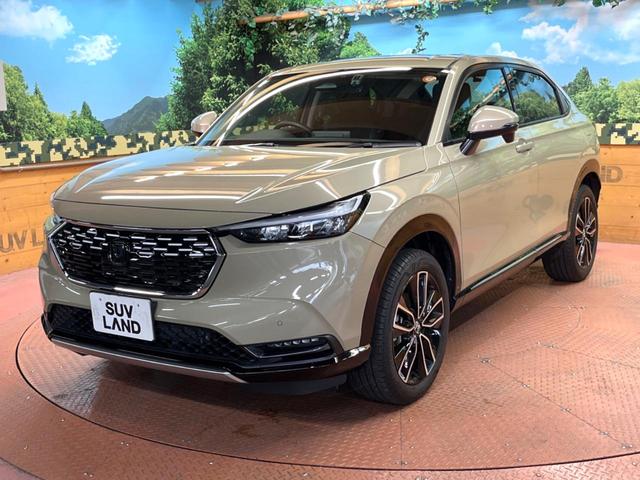 ヴェゼル e:HEV Z 禁煙車 純正SDナビ バックカメラ 衝突軽減装置 レーダークルーズ 電動リアゲート ハーフレザー シートヒーター LEDヘッド ブラインドスポットモニター 純正18インチアルミ(16枚目)