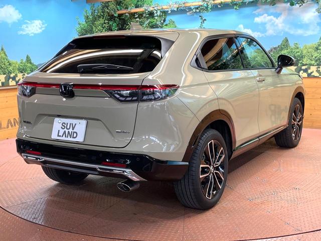 ヴェゼル e:HEV Z 禁煙車 純正SDナビ バックカメラ 衝突軽減装置 レーダークルーズ 電動リアゲート ハーフレザー シートヒーター LEDヘッド ブラインドスポットモニター 純正18インチアルミ(17枚目)