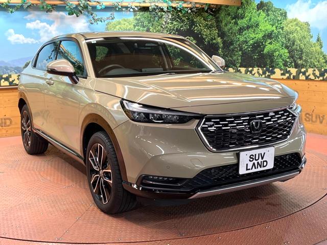 ヴェゼル e:HEV Z 禁煙車 純正SDナビ バックカメラ 衝突軽減装置 レーダークルーズ 電動リアゲート ハーフレザー シートヒーター LEDヘッド ブラインドスポットモニター 純正18インチアルミ(56枚目)