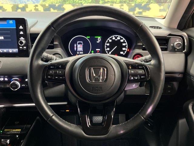 ヴェゼル e:HEV Z 禁煙車 純正SDナビ バックカメラ 衝突軽減装置 レーダークルーズ 電動リアゲート ハーフレザー シートヒーター LEDヘッド ブラインドスポットモニター 純正18インチアルミ(60枚目)