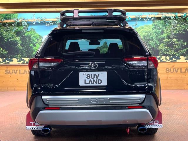 RAV4 アドベンチャー 禁煙 TRDルーフラック TRDバンパーガーニッシュ 9型ナビ バックカメラ レーダークルーズ 電動リアゲート LEDヘッド オートハイビーム パワーシート 純正19インチアルミ ETC(15枚目)