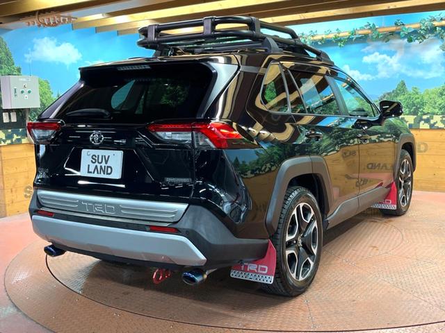 RAV4 アドベンチャー 禁煙 TRDルーフラック TRDバンパーガーニッシュ 9型ナビ バックカメラ レーダークルーズ 電動リアゲート LEDヘッド オートハイビーム パワーシート 純正19インチアルミ ETC(52枚目)
