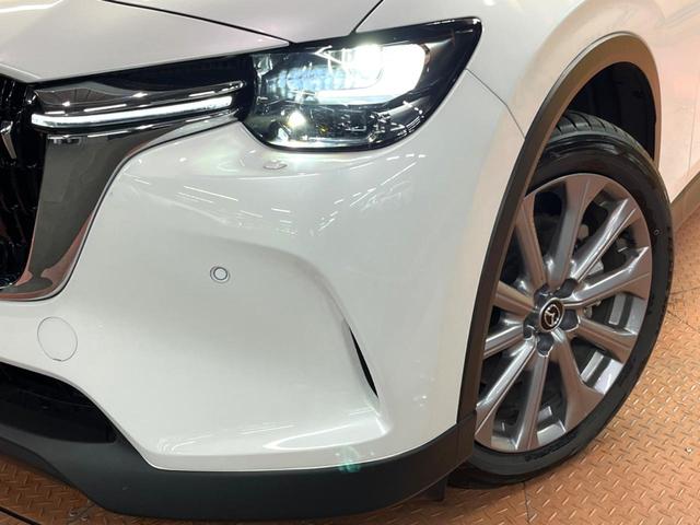 CX-80 XD Lパッケージ 禁煙車 サンルーフ 純正12型ナビ 全周囲カメラ レーダークルーズ ブラインドスポットモニター 黒革 シートヒーター ステアリングヒーター パワーバックドア LEDヘッド 純正20インチアルミ ETC(16枚目)