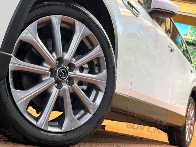 CX-80 XD Lパッケージ 禁煙車 サンルーフ 純正12型ナビ 全周囲カメラ レーダークルーズ ブラインドスポットモニター 黒革 シートヒーター ステアリングヒーター パワーバックドア LEDヘッド 純正20インチアルミ ETC(17枚目)